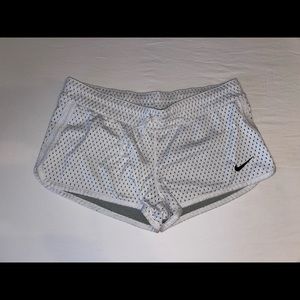 Nike athletic shorts.